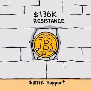 Bitcoin Resistance: Navigating the Crucial $136K Challenge