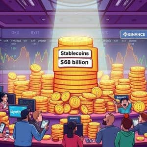 Stablecoin Balances Surge to Astounding $68 Billion All-Time High