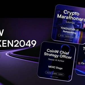 CoinW to Showcase “Crypto Marathon Spirit” at TOKEN2049 Singapore, Marking 8 Years of Innovation