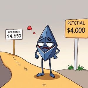 Urgent ETH Price Prediction: Is a Drop to $4,000 Inevitable for Ethereum?