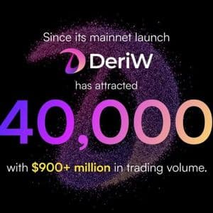 DeriW Sees Rapid Growth Post-Mainnet Launch, Redefining Perp DEX Standards with CEX-Rivaling Experience