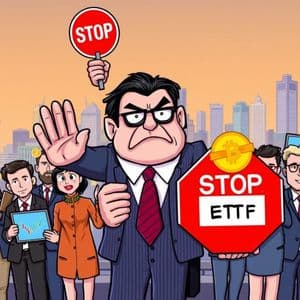 South Korean Spot Crypto ETF Trading Halted: Urgent Regulatory Clampdown Revealed