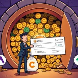 Canton Network Treasury: Tarymoon’s Monumental $540M Raise