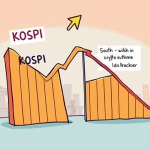 South Korea Crypto Trading Volume Plummets: A Stark Contrast to KOSPI’s Soaring Success