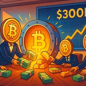 Study: Firms Put 22% of Profits Into BTC — Could This Corporate Demand Push Bitcoin to $300K in Long-Term?