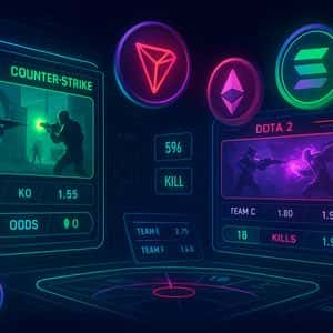 Top Esports Betting Platforms With ETH, TRX & SOL Support