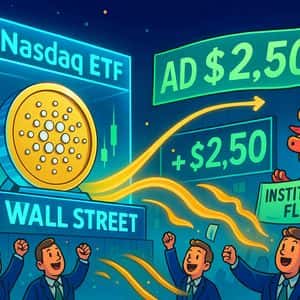 Cardano Added to Nasdaq Crypto Index ETF — Will ADA Rally to $2.50 on Institutional Flows?