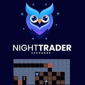 Earn Ethereum by Solving Puzzles on NightTrader's Landing Page