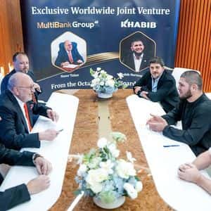 MultiBank Group and Khabib Nurmagomedov Launch an Exclusive Worldwide Multi-Billion-Dollar Joint Venture to Build the World’s First Regulated Tokenized Sports E...