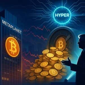Metaplanet to Add $844M in $BTC Treasury to Save Itself: Pump for Bitcoin Hyper?