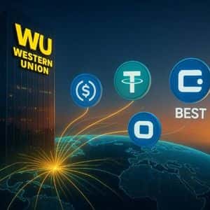 Western Union Plans Stablecoin Transfers as Crypto Adoption Skyrockets: Why $BEST Is Worth Watching