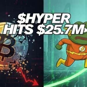 $BTC Price Prediction After Crash to $105K: $HYPER Hits $25.7M
