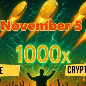 Next 1000x Crypto News Live Today: Early Alpha on the Latest Crypto Gems (November 5)