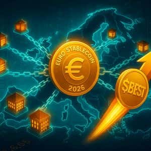 Euro Stablecoin Set for 2026 Launch as 9 Banks Unite – Best Wallet Token ($BEST) Emerges a Presale Winner