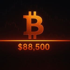 Bitcoin At Increased Risk Of Falling To $88,500 Support, Glassnode Warns
