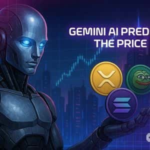 Google’s Gemini AI Predicts the Price of XRP, Pepe and Solana by the End of 2025