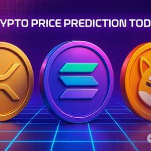 Crypto Price Prediction Today 7 October – XRP, Solana, Shiba Inu