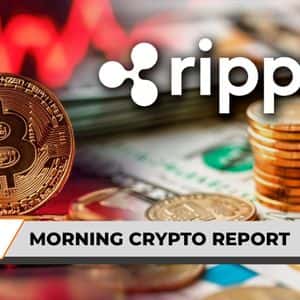 Morning Crypto Report: Bitcoin Falls Under $105,000, New $1 Billion Ripple Deal, XRP Has CEO Debate, Binance Under Scrutiny in France