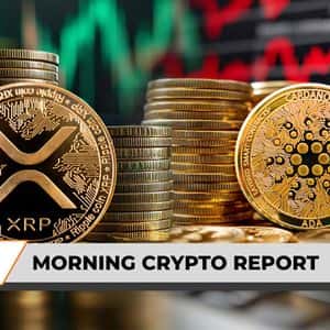 Morning Crypto Report: Why XRP Price Is Up Today? Ripple CEO and President Defy Retail Fear, Cardano at Risk of 20% Death Cross Crash