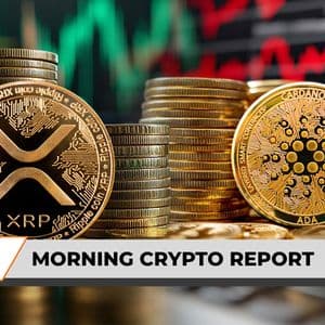 Morning Crypto Report: Why XRP Price Is Up Today? Ripple CEO and President Defy Retail Fear, Cardano at Risk of 20% Death Cross Crash