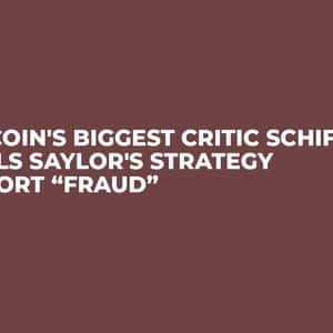 Bitcoin's Biggest Critic Schiff Calls Saylor's Strategy Report “Fraud”