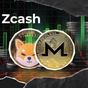 Zcash Beats Monero and Shiba Inu (SHIB) in Market Cap, Litecoin Now Just $1 Billion Away