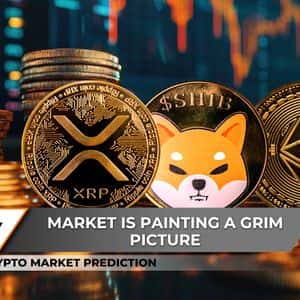 Crypto Market Prediction: XRP Death Cross Welcomed Back, Ethereum to BTC Ratio to Skyrocket, Shiba Inu (SHIB): No Hope Left?