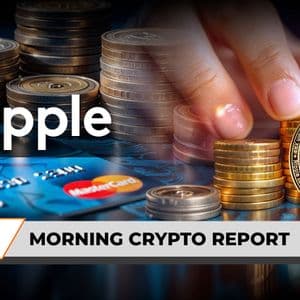 Morning Crypto Report: $40 Billion Ripple Announces MasterCard Partnership, XRP Risks Losing $2 Amid Abnormal DeFi Activity, Bitcoin Named Safe Haven by Billion...