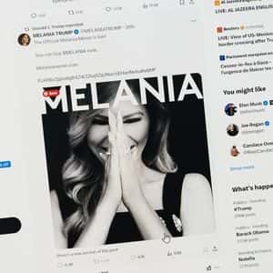 Melania Trump Promotes MELANIA Token Despite Team Sale Concerns