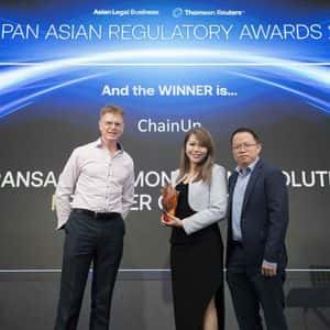 ChainUp Wins Top Crypto Compliance Technology Honor at Thomson Reuters-Presented Awards