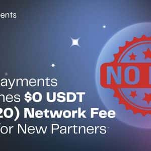 NOWPayments Launches $0 USDT (TRC20) Network Fee Offer for New Partners