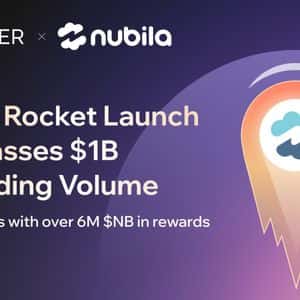 Aster’s Rocket Launch Surpasses $1B in Trading Volume, as Nubila Joins with Over 6 Million $NB in Rewards