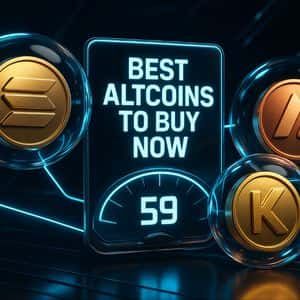 Best Altcoins to Buy Now as Fear & Greed Index Hits 59 — SOL, AVAX and KAS Remain Analyst Favorites