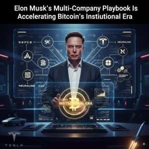 Elon Musk’s Multi-Company Playbook Is Accelerating Bitcoin’s Institutional Era