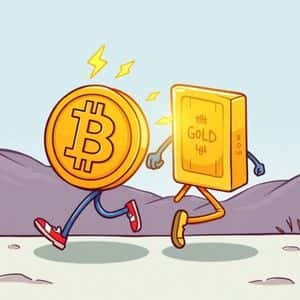Bitcoin-Gold Correlation: Crucial Shift as Weakening Trend Emerges