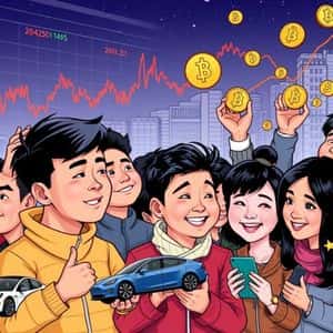 Dramatic Shift: South Korean Retail Investors Pivot from Tesla to Crypto Stocks