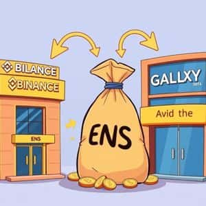 Massive ENS Deposit: $4.5M Transferred to Binance & Galaxy Digital