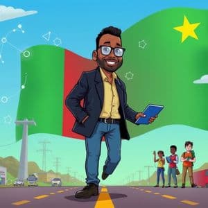 UXLINK CEO Rolland Saf Unveils Visionary 2032 Cameroon Presidential Bid