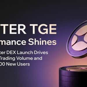 $ASTER TGE Day-One Performance Shines: Exclusive Aster DEX Launch Drives $371 Million Trading Volume and nearly 330,000 New Users