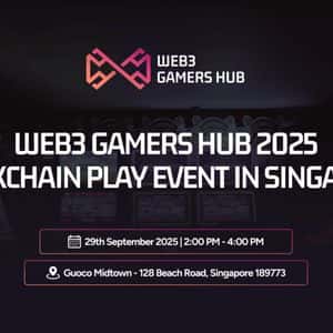 Web3 Gamers Hub 2025: Blockchain Play Event in Singapore