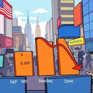 US Stock Market Opening: Unsettling Dip Across Major Indices