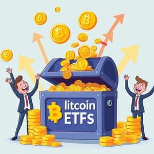 Bitcoin Spot ETFs Surge with $220M Inflow, Shattering 6-Day Outflow Streak