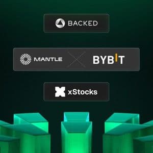 Mantle Collaborates with Bybit and Backed to Bring U.S. Equities Onchain, Pioneering Next Trillion-Dollar Wave of Tokenized Assets